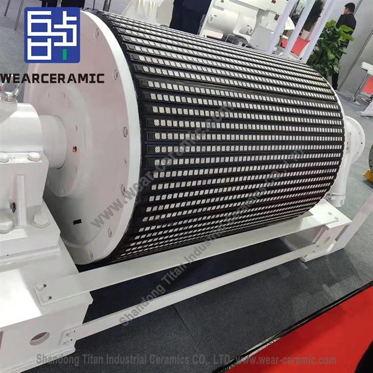 Rubber-Ceramic Composite Lagging