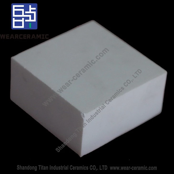 Zirconium Toughened Aluminum Ceramic Wear Plate For Chemicals